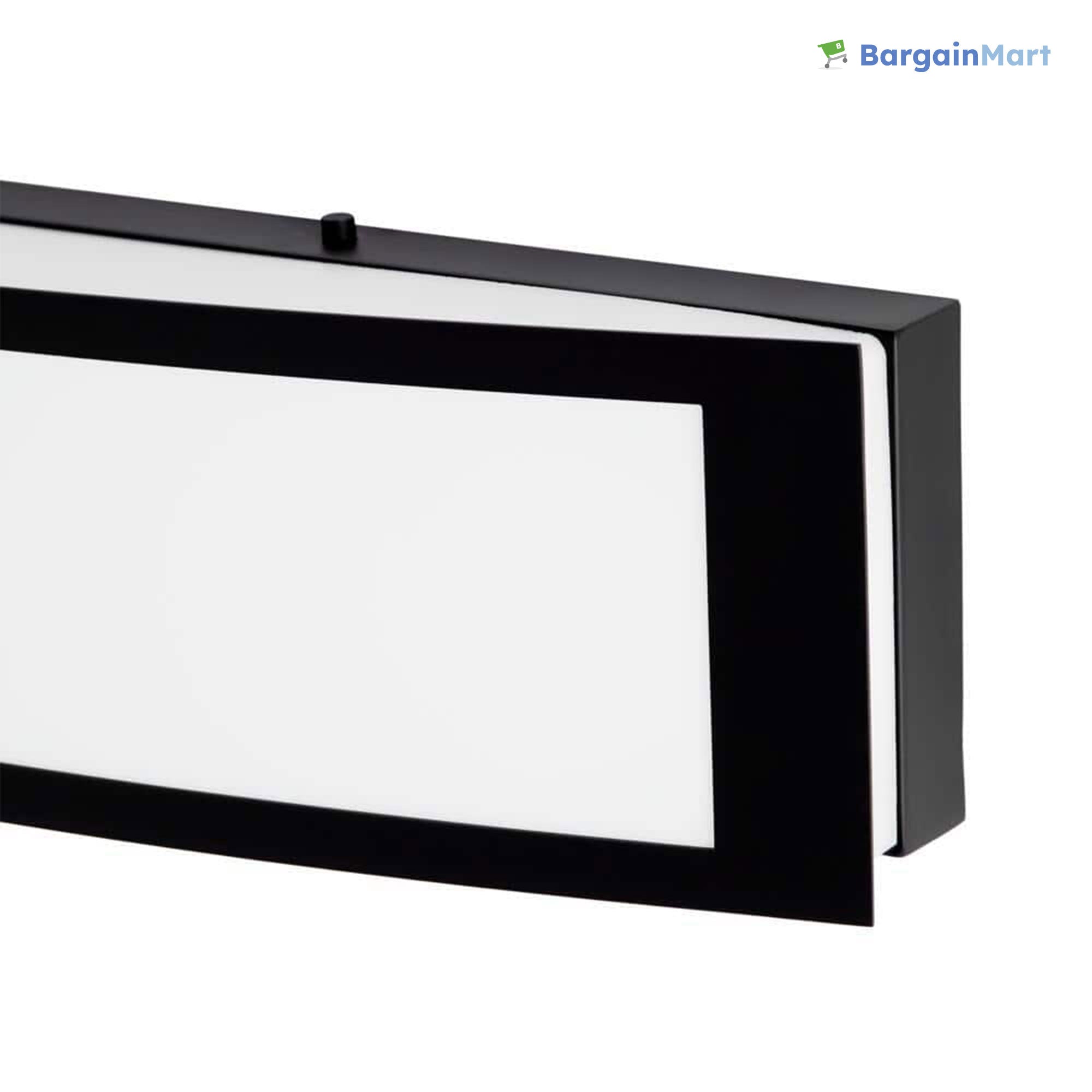 Hampton Bay Woodbury 24.5 in. Matte Black LED Vanity Light Bar