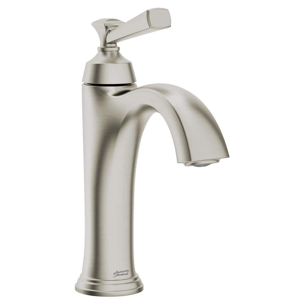 Rumson Single Hole Single-Handle Bathroom Faucet in Brushed Nickel