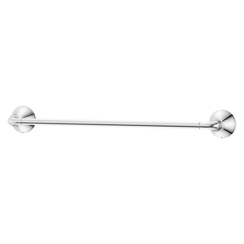 Visalia 24 in. Wall-Mount Towel Bar in Polished Chrome